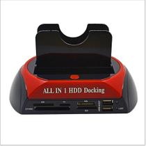 Cd all in 1 hdd docking station adaptador esata para usb 2.0/3.0 para encaixe de unidade de disco rígido 2.5/3.5 - HUOGUO