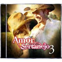 Cd Amor Sertanejo 3 - Luan Santana/Paula Fernandes E Outros - Som Livre