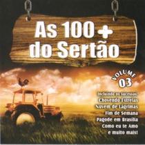 CD As 100+ do Sertão Volume 3 14 Super Sucessos Original CD As 100+ do Sertão Volume 3 14 Super Sucessos Original