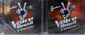 CD As Batalhas Do The Voice Brasil 3ª Temporada Vol. 1 e 2