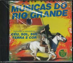 CD As Mais Votadas Músicas do Rio Grande - Usa Discos