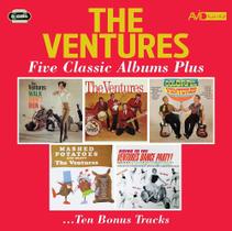 CD Avid Cinco Álbuns Clássicos Mais The Ventures CD Avid Cinco Álbuns Clássicos Mais The Ventures