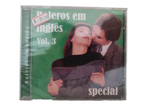 cd boleros em ingles - vol.3 - cd+