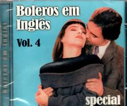 Cd Boleros Em Inglês Volume 4 Sucessos Inter. Nv Lacrado - CD+