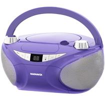 CD Boombox Magnavox MD6949 portátil com rádio AM/FM e Bluetooth