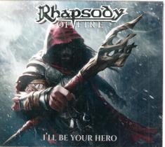 Cd C/ Luva Rhapsody Of Fire - I'll Be Your Hero