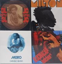 Cd Caetano Veloso /Belchior / Milton 197/ Gil ( 4 Fan Box )