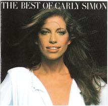Cd carly simon - the best of - 1975 - estojo de acrílico - primeira tiragem