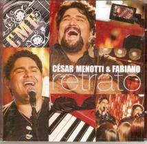 Cd César Menotti E Fabiano - Retrato - UNIVERSAL MUSIC