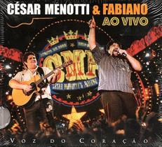 Cd César Menotti & Fabiano - Ao Voz Do Coração - UNIVERSAL MUSIC