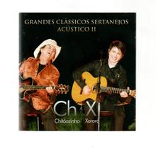 Cd chitãozinho e xororó - grandes classicos sertanejos acustico 2
