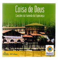 Cd coisa de deus: canções de fazenda da esperança