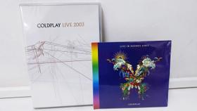 CD Coldplay - Live In Buenos Aires - Cd Duplo +DVD LIVE 2003