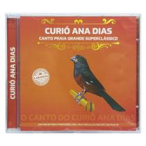 CD Curió Ana Dias - Selo Laranja - Canto de Ensinamento Treinamento - Olívio