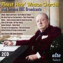 CD de áudio Alto Finest Hour: os maiores discursos de Winston Churchill CD de áudio Alto Finest Hour: os maiores discursos de Winston Churchill