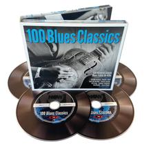 CD de música 100 clássicos do blues - box com 4 CDs CD de música 100 clássicos do blues - box com 4 CDs