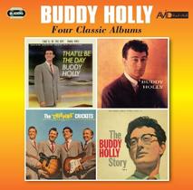 CD de Música Avid Quatro Álbuns Clássicos Buddy Holly 2CD CD de Música Avid Quatro Álbuns Clássicos Buddy Holly 2CD