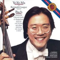 CD de música Bach Sonatas para Viola da Gamba e Cravo Sony