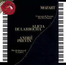 CD de Música Clássica: Concerto de Mozart e Sonata para 2 Pianos - Sony