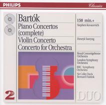 CD de Música PHILIPS Concertos para Piano e Violino de Bartók CD de Música PHILIPS Concertos para Piano e Violino de Bartók