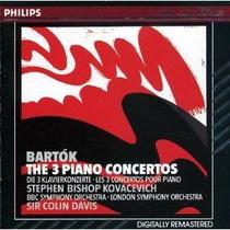 CD de Música Philips Concertos para Piano nº 1, 2 e 3 de Bela Bartok