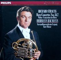CD de Música PHILIPS Concertos para Trompa 1 e 2 de Strauss e Weber CD de Música PHILIPS Concertos para Trompa 1 e 2 de Strauss e Weber