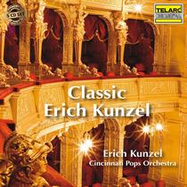 CD de música TELARC Clássico Erich Kunzel Box com 5 CDs CD de música TELARC Clássico Erich Kunzel Box com 5 CDs