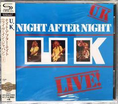 CD de música UNIVERSAL Night After Night SHM-CD CD de música UNIVERSAL Night After Night SHM-CD