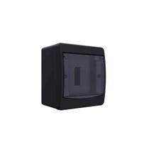 Cd De Sobrepor Para Disjuntor 4 Din - 3 Ul Preto - Proteção Uv