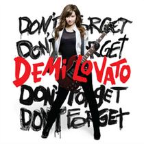 cd demi lovato - dont forget - rollywood records