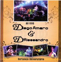 Cd Diego Amaro & D'alessandro - Ao Vivo