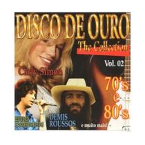 CD Disco de Ouro Volume 02 Sucessos Anos 70s e 80s