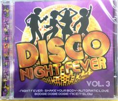 Cd Disco Night Fever - Volume 3