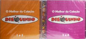 CD Disquinho O Melhor da Coleção 1 E 2/3 e 4 (2 CDS DUPLO)