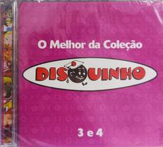 CD Disquinho O Melhor da Coleção 3 e 4 (CD DUPLO) - Som livre