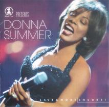 CD Donna Summer VH1 Presents Live & More Encore! - sony music