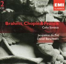 Cd duplo brahms chopin franck cello sonaten