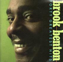 Cd duplo brook benton: forty greatest hits Cd duplo brook benton: forty greatest hits