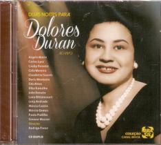 Cd Duplo Dolores Duran - Duas Noite Para / Ao Vivo - coqueiro