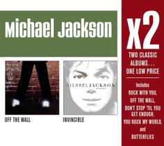 Cd Duplo - Michael Jackson - X2 - Off The Wall / Invincible