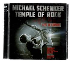 Cd Duplo Michael Schenker Temple Of Rock - Live In Europe