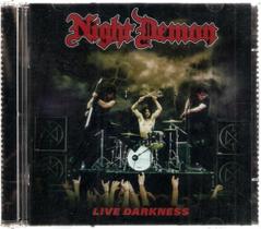 Cd Duplo Night Demon - Live Darkness