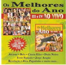 Cd Duplo Os Melhores Do Ano Ill E Iv - Ao Vivo