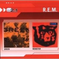 Cd duplo r.e.m 2 in 1 - green - monster - tiragem aa - estojo acrílico