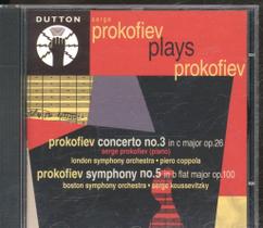 CD Dutton Prokofiev Concerto para Piano nº 3 Sinfonia nº 5 CD Dutton Prokofiev Concerto para Piano nº 3 Sinfonia nº 5