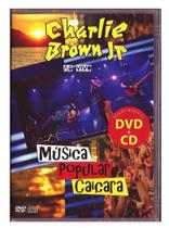 CD + DVD Charlie Brown Jr - Ao vivo Música Popular Caiçara