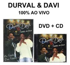 CD + DVD Durval e Davi - 100% Ao Vivo