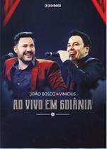 CD + DVD João Bosco e Vinícius - Ao vivo em Goiânia