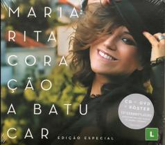 CD DVD Maria Rita Coração A Batucar Edição Especial Lacrado acompanha Poster