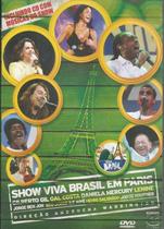 CD+DVD Show Viva Brasil Em Paris Grandes Nomes MPB Original